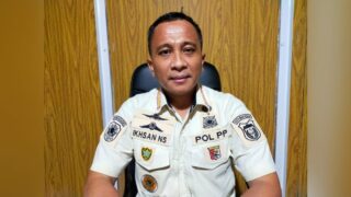 Kepala Satuan Polisi Pamong Praja Kota Makassar Ikhsan NS