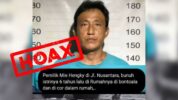 Hoaks, Suami Bunuh Istri di Makassar Bukan Pemilik Mie Hengky